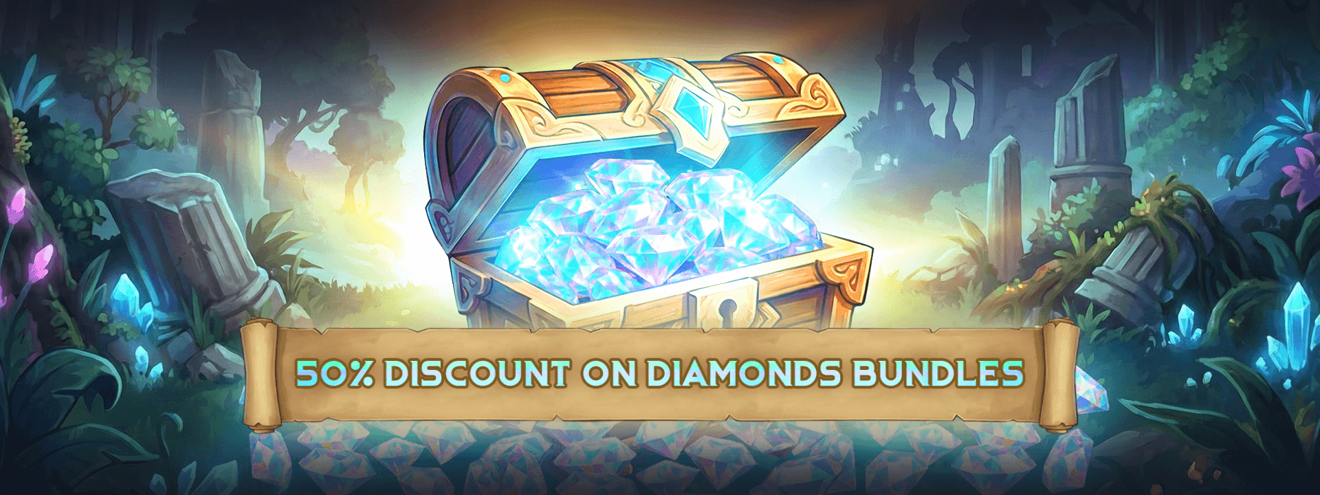 Diamond Sale Banner